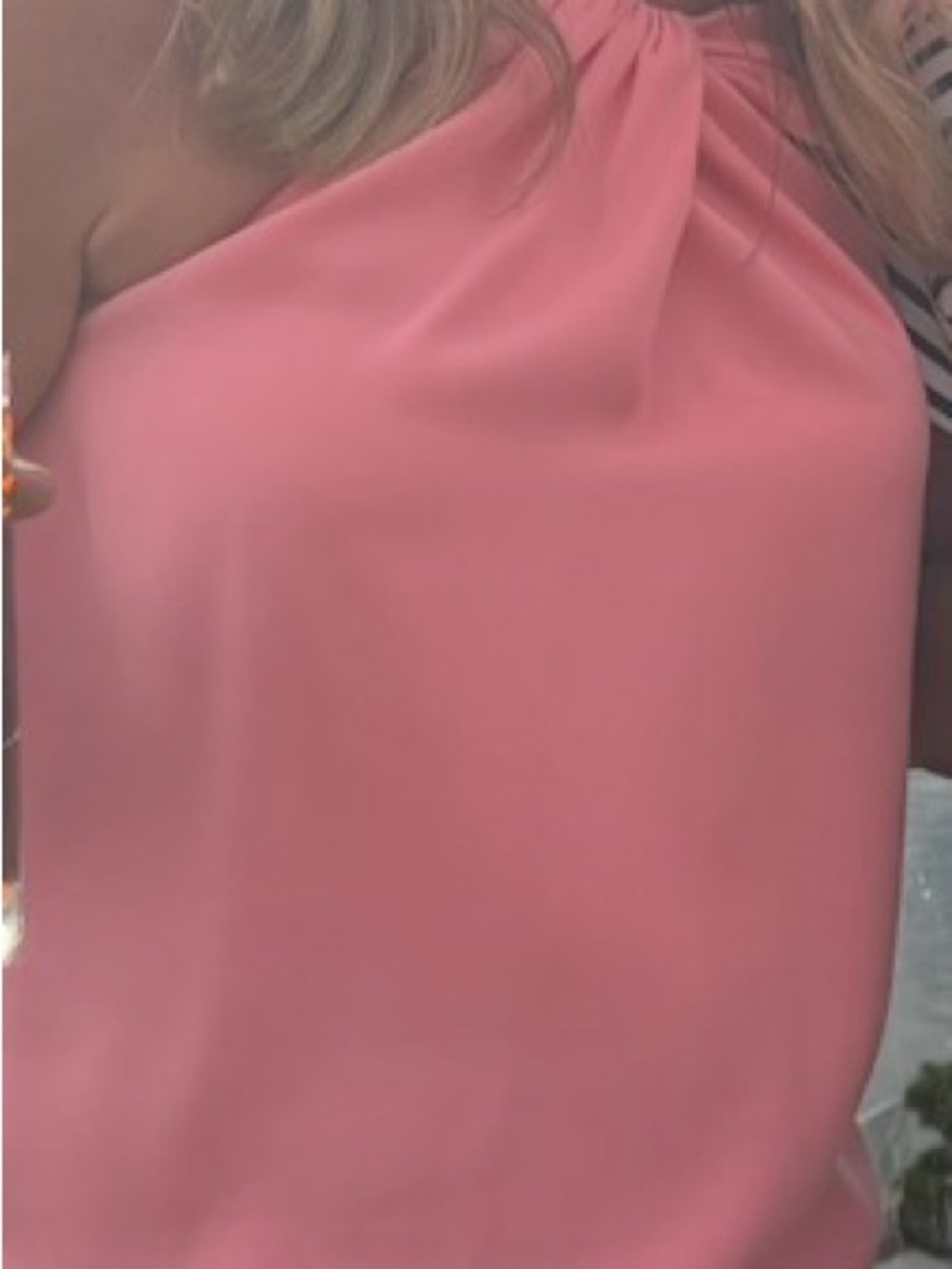 Trina Turk Ina Coral Halter Top